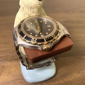 Omega Seamaster Swiss Made Black Dial Men's Analog Wristwatch Pre James Bond